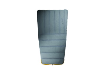 Image of Ember EBII Quilt 750 Down-Grey/Yellow-Regular