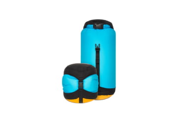 Image of Sea to Summit Evac Compression 8L Dry Bag UL, Atoll Blue, Small, A4233-33
