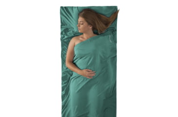 Image of Sea to Summit Expander Sleeping Bag Travel Liner Traveler w/ Pillow Insert, Sea Foam, 122-49