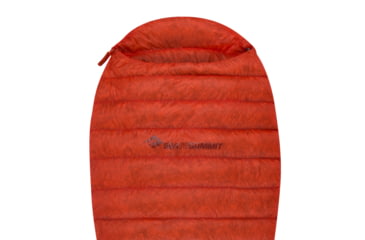 Image of Sea to Summit Flame Fm0 Sleeping Bag - Womens, Grey Orange, Regular, S3201