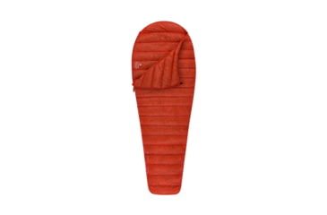 Image of Sea to Summit Flame Fm0 Sleeping Bag - Womens, Grey Orange, Regular, S3201
