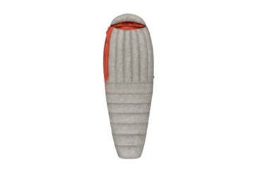 Image of Sea to Summit Flame FmI Sleeping Bag - Womens, Grey Orange, Regular, S3211