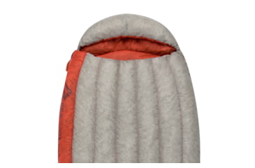 Image of Sea to Summit Flame FmI Sleeping Bag - Womens, Grey Orange, Regular, S3211