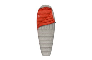 Image of Sea to Summit Flame FmI Sleeping Bag - Womens, Grey Orange, Regular, S3211