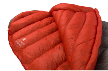 Image of Sea to Summit Flame FmIV Sleeping Bag - Womens, Grey Orange, Regular, S3241