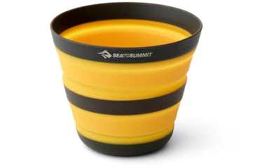 Image of Sea to Summit Frontier UL Collapsible Cup, Cup Sulphur Yellow, A1336-50