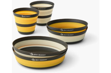 Image of Sea to Summit Frontier UL Collapsible Kettle Cook Set - 3 Piece/2 Person, Multi, A1235