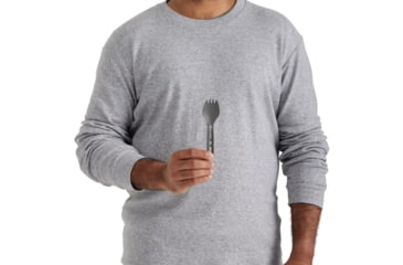 Image of Sea to Summit Frontier UL Spork, Grey Anodised, Short, A1329