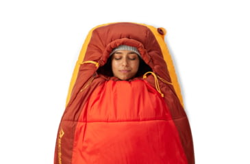 Image of Sea to Summit Hamelin Synthetic -1C/30F Sleeping Bag - Womens, Regular, Spicy Orange, Regular, S5130