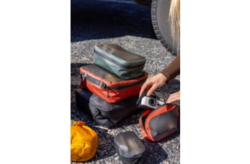 Image of Sea to Summit Hydraulic Large Packing Cube, 7 Liters, Picante Red, Large, A4274-20