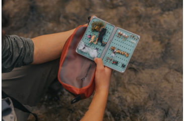 Image of Sea to Summit Hydraulic Large Packing Cube, 7 Liters, Picante Red, Large, A4274-20