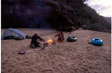 Image of Sea to Summit Hydraulic Large Packing Cube, 7 Liters, Picante Red, Large, A4274-20