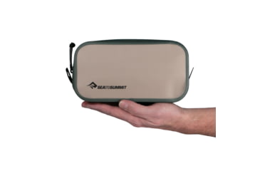 Image of Sea to Summit Hydraulic Small Packing Cube, 1.5 Liters, Laurel Green, Small, A4272-44