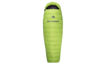 Image of Sea to Summit Latitude LT I Women's Sleeping Bag, Long, Right Zip, Green, 081WLR