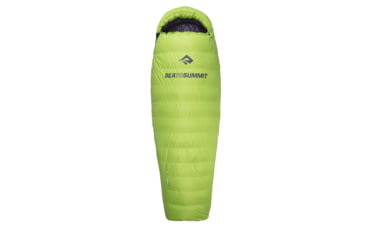Image of Sea to Summit Latitude LT II Women's Sleeping Bag, Long, Right Zip, Green, 082WLR