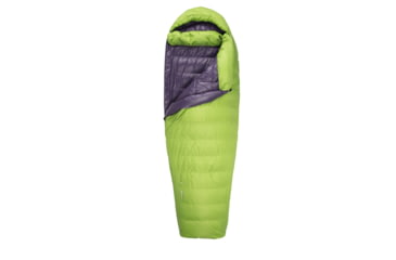 Image of Sea to Summit Latitude LT II Women's Sleeping Bag, Long, Right Zip, Green, 082WLR