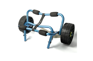 Image of Sea to Summit Medium Cart with Solid Wheels - Canoe-Blue