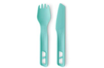 Image of Sea to Summit Passage Cutlery Set, 2 Piece, Aqua Sea Blue, A1342-30