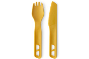 Image of Sea to Summit Passage Cutlery Set, 2 Piece, Arrowwood Yellow, A1342-50