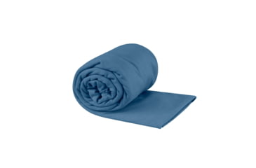 Image of Sea to Summit Pocket Towel, 30 x 60, Moonlight Blue, Extra Large, A2513-35