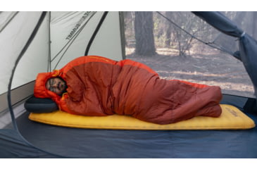 Image of Sea to Summit Pursuit Plus SI Mat, Regular, Zinnia Orange, Medium / Regular, A3505