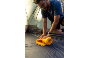 Image of Sea to Summit Pursuit Plus SI Mat, Regular, Zinnia Orange, Medium / Regular, A3505