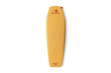 Image of Sea to Summit Pursuit Plus SI Mat, Regular, Zinnia Orange, Medium / Regular, A3505