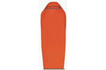 Image of Sea to Summit Reactor Fleece Sleeping Bag Liner w/Drawcord, Picante Red, Compact, A3211