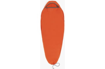 Image of Sea to Summit Reactor Fleece Sleeping Bag Liner w/Drawcord, Picante Red, Compact, A3211