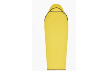 Image of Sea to Summit Reactor Sleeping Bag Liner w/Drawcord, Sulphur Yellow, Compact, A3201