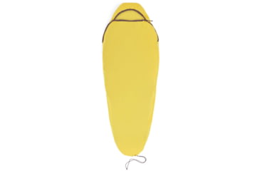 Image of Sea to Summit Reactor Sleeping Bag Liner w/ Drawcord, Sulphur Yellow, Standard, A3202