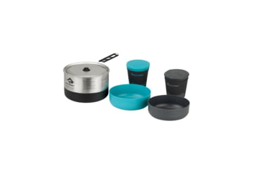Image of Sea to Summit Sigma Cook Set 2.1 w/ 1.9L pot, 2 bowls, 2 cups, 735