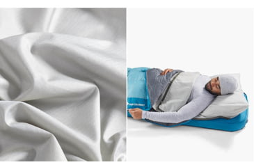Image of Sea to Summit Silk Blend Sleeping Bag Liner, Moonstruck Grey, Standard, A3242