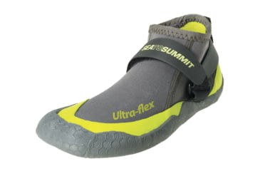 Image of Sea to Summit Solution Ultra Flex Booties,Grey/Lime, 683