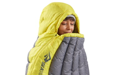 Image of Sea to Summit Spark Down 45F/7C Sleeping Bag - Womens, Regular, Pewter Grey, Regular, S3213