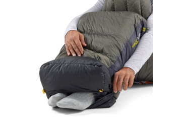Image of Sea to Summit Spark Pro Down 15F/-9C Sleeping Bag, Regular, Beluga Black, Regular, S2161