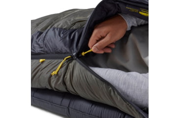 Image of Sea to Summit Spark Pro Down 15F/-9C Sleeping Bag, Regular, Beluga Black, Regular, S2161