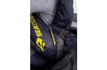 Image of Sea to Summit Spark Pro Down 15F/-9C Sleeping Bag, Regular, Beluga Black, Regular, S2161