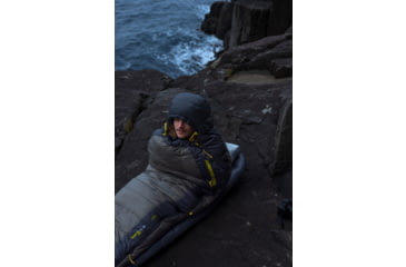 Image of Sea to Summit Spark Pro Down 15F/-9C Sleeping Bag, Regular, Beluga Black, Regular, S2161
