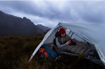 Image of Sea to Summit Spark Pro Down 15F/-9C Sleeping Bag, Regular, Beluga Black, Regular, S2161