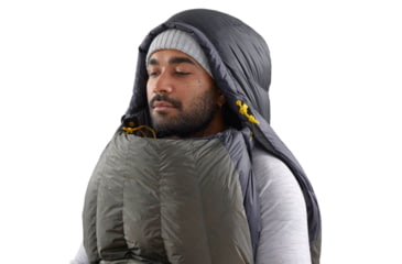 Image of Sea to Summit Spark Pro Down 15F/-9C Sleeping Bag, Regular, Beluga Black, Regular, S2161