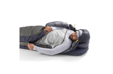 Image of Sea to Summit Spark Pro Down 15F/-9C Sleeping Bag, Regular, Beluga Black, Regular, S2161