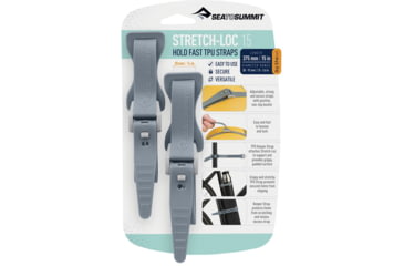 Image of Sea to Summit Stretch-Loc TPU Straps 15, 2 Pack, Dusk, 375x20mm, 852-65