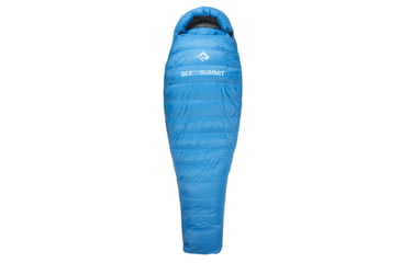 Image of Sea to Summit Talus TSIII Sleeping Bag, Regular, Left Zip, Blue, 053RL