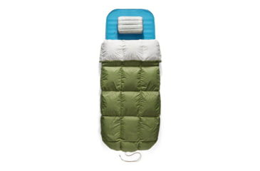 Image of Sea to Summit Tanami Down 45F/7C Comforter, Single Size, Cypress Green, Single, S2413