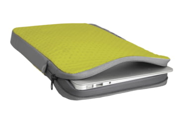 Image of Sea to Summit Travelling Light Laptop Sleeve, 11 In, Lime, 488-41