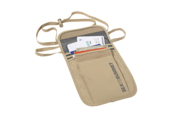 Image of Sea to Summit Travelling Light Neck Pouch, Sand, 421S-71