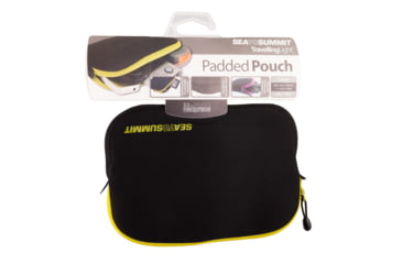 Image of Sea to Summit Travelling Light Padded Pouch, L, Lime Green, 437-41