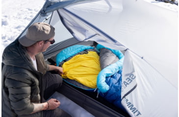 Image of Sea to Summit Trek Down 15F/-9C Sleeping Bag - Womens, Regular, Blue Atoll, Regular, S3023