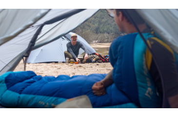 Image of Sea to Summit Trek Down 15F/-9C Sleeping Bag - Womens, Regular, Blue Atoll, Regular, S3023